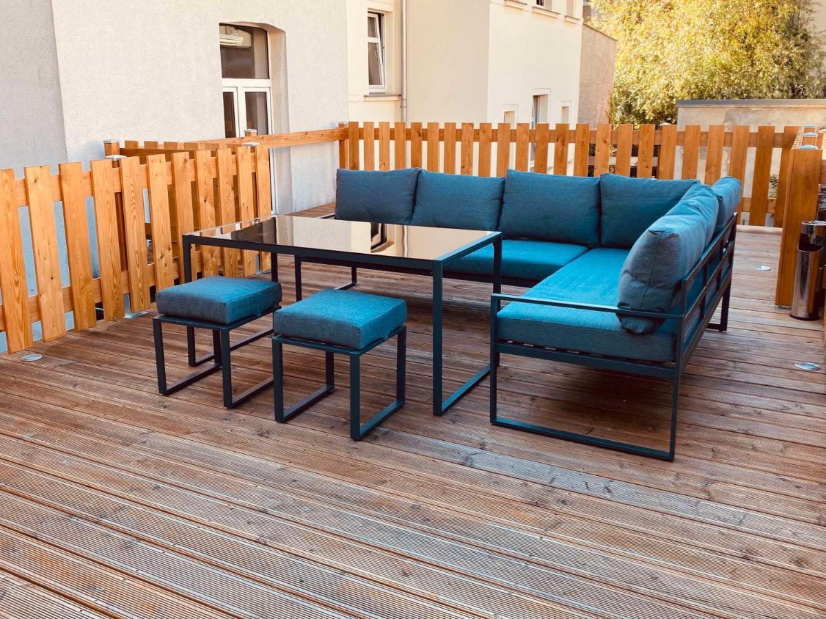 לייפציג Grosser Terrassentraum In Klein Venedig מראה חיצוני תמונה
